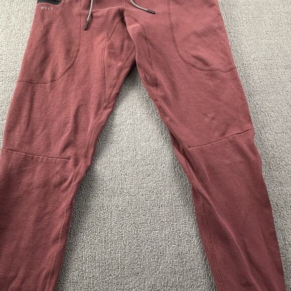Bylt Basics Pants Adult Size Large Red Jogger Sweatpants Active Casual Men's - Picture 6 of 12